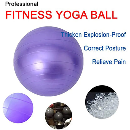 Anti-Pressure Explosion-Proof Pilates Yoga Ball