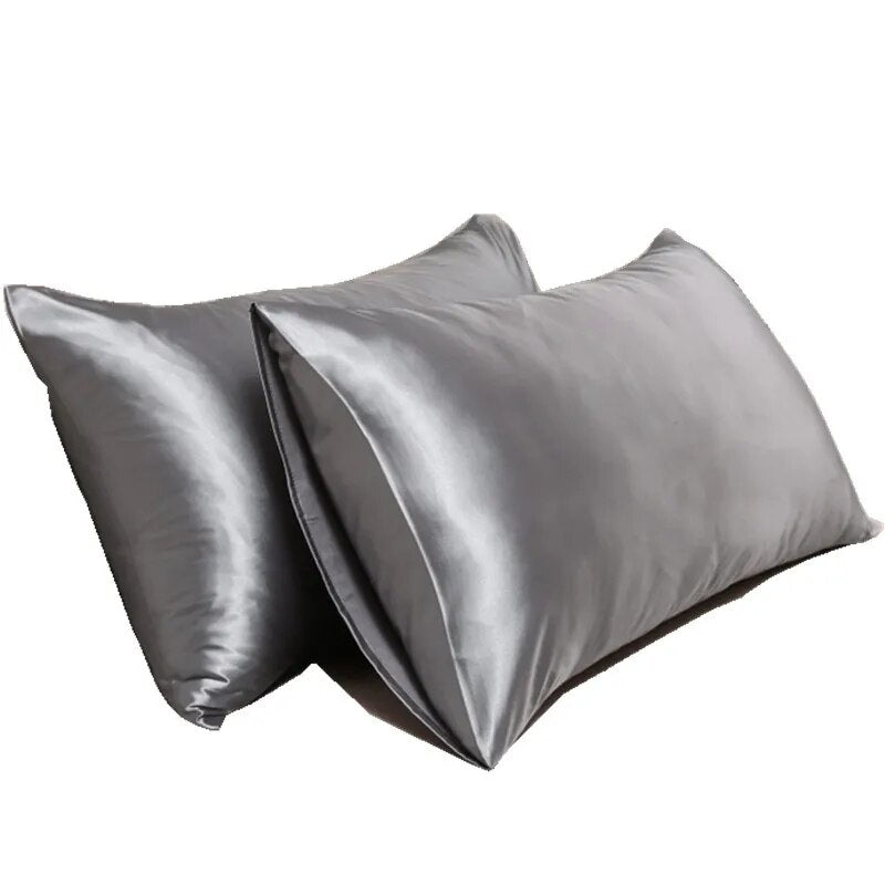 100% Silky Satin Pillow Cover