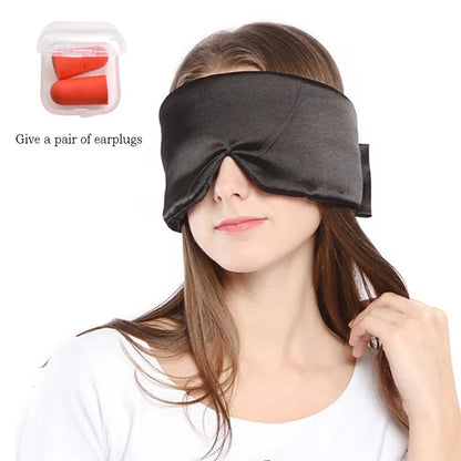 Unisex Silk 3D Natural Sleeping Mask