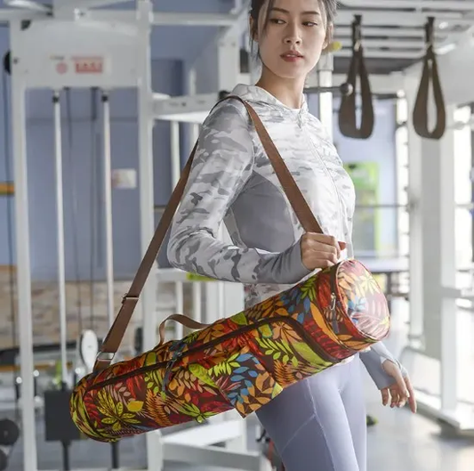 Printed Yoga Mat Bag